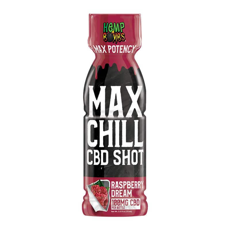 CBD Max Chill Shot logo